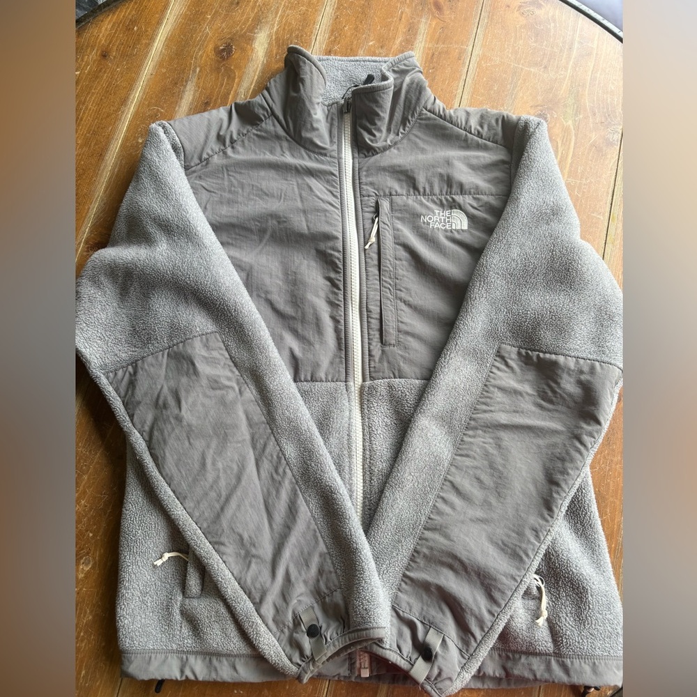 North face gray jacket